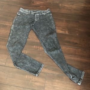 Hard Tail stone wash jegging